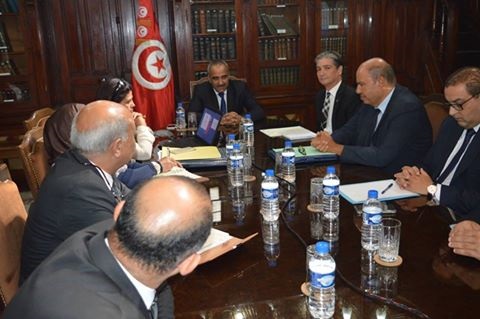 لقاء وزير الماليّة / مجلس هيئة الخبراء المحاسبين للبلاد التونسية