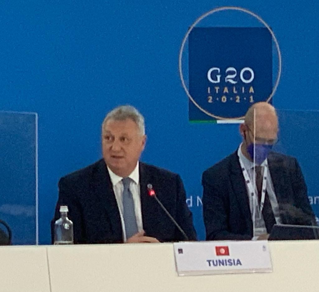 على هامش إجتماعات مجموعة G20 علي الكعلي يجري محادثات مع عدد من نظرائه