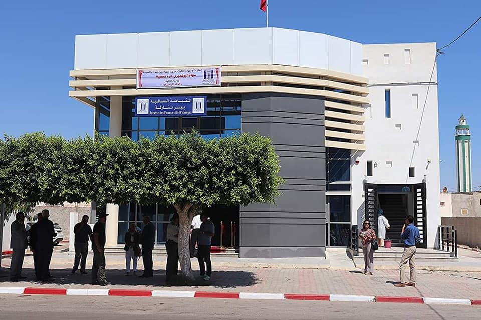 تدشين المقر الجديد للقباضة المالية ببئر مشارقة
