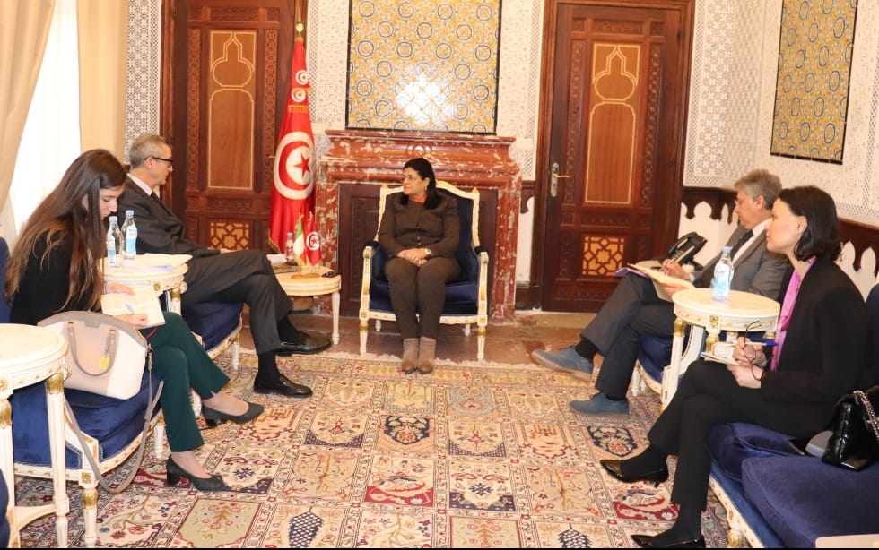 وزيرة المالّية تلتقي بسفير إيطايا الجديد بتونس