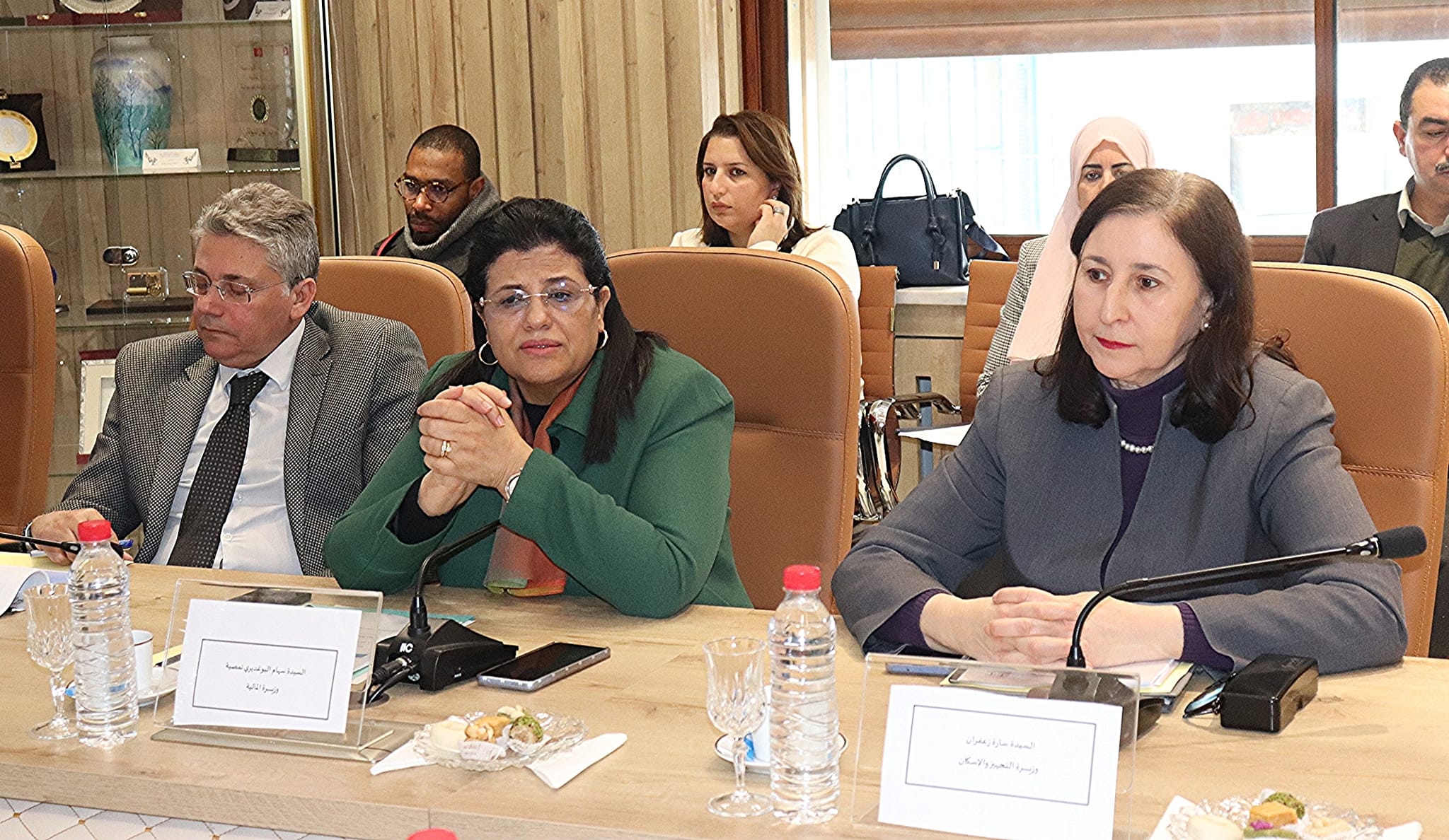 وفد وزاري يشرف على الاجتماع الثاني للجنة الوزارية للقيادة الاستراتيجية للبرنامج المندمج للصمود ضد الكوارث الطبيعية