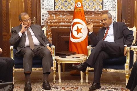 لقاء  بأعضاء المكتب التنفيذي للاتحاد التونسي للصناعة والتجارة والصناعات التقليدية