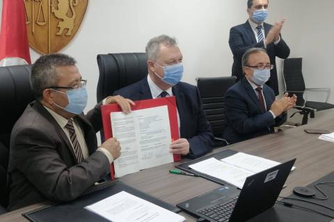 تونس-كوريا الجنوبية: التوقيع على اتفاقية تمويل لفائدة مشروع منظومة التصرف في المعلومات العقارية للبلاد التونسية