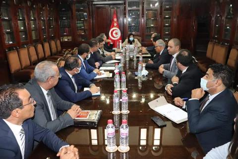 لقاء وزيرة الماليّة بالمجلس الوطني لهيئة الخبراء المحاسبين للبلاد التونسيّة
