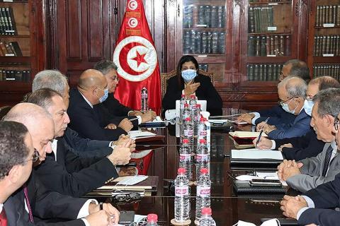 وزيرة الماليّة تلتقي أعضاء المكتب التنفيذي للاتحاد التونسي للصناعة والتجارة والصناعات التقليديّة