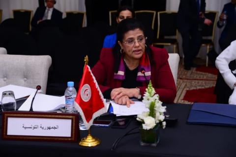  وزيرة الماليّة تشارك في اجتماع الدورة الرابعة عشرة لمجلس وزراء المالية العرب  في إطار الاجتماعات السنوية المشتركة للهيئات المالية العربية المنعقدة فى العاصمة