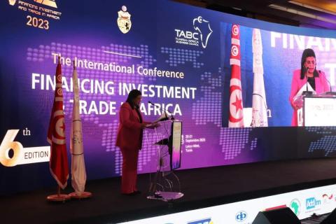 وزيرة المالية تشرف على افتتاح فعاليات الدورة السادسة للمؤتمر الدولي لتمويل الاستثمار  و التجارة في افريقيا " FITA 2023"