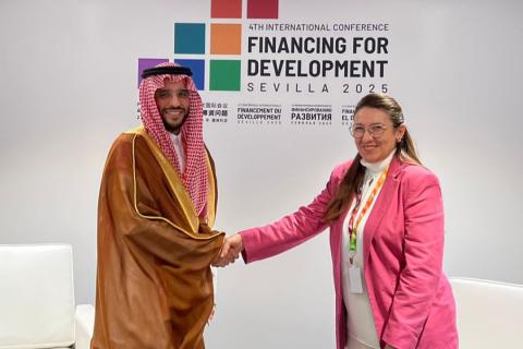  وزيرة الماليّة تلتقي بنائب وزير الماليّة السّعودي